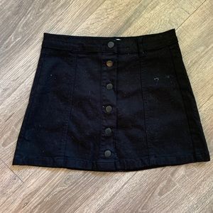 Forever 21 Black Mini Skirt